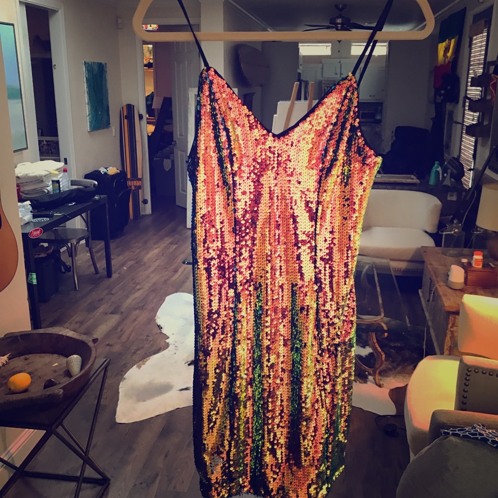 Sequence cocktail dress